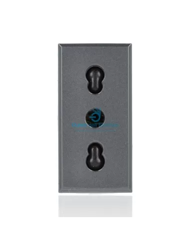 Bticino HS4180 Axolute 2-way socket 2p+t 10/16a